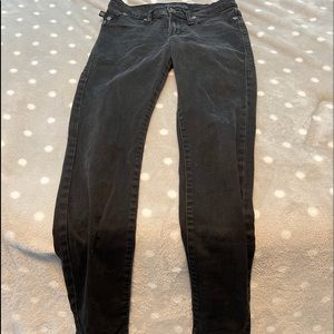 black,size 6, rick and republic brand, skinny jeans
